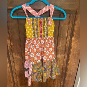 Matilda Jane Austin Rivers Knot Dress, size 8, EUC